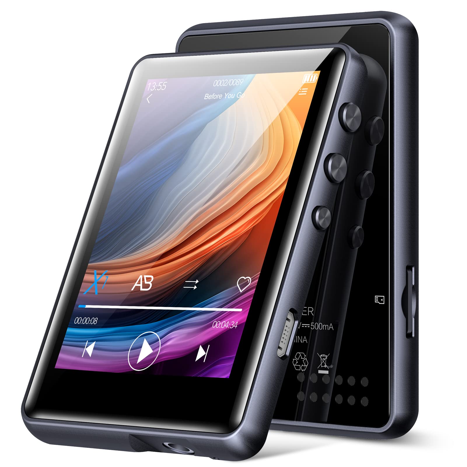Мултимедиен плейър Joliker NM4, 2.4'', 32 GB, Bluetooth, Черен