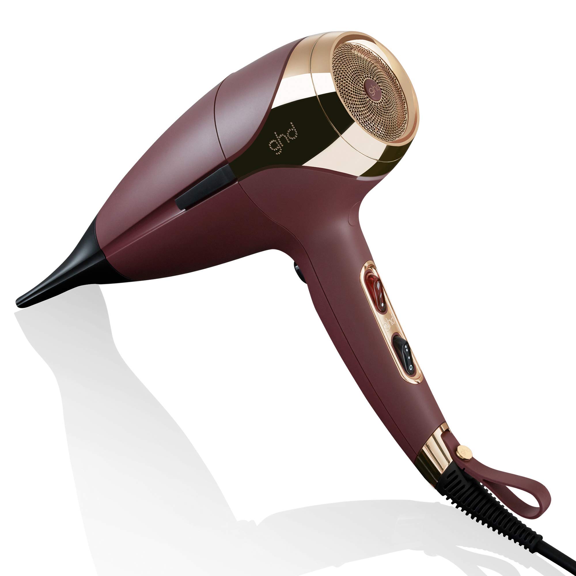 Професионал сешоар Ghd Helios, 2200 W, 3 настройки на вентилатор/температура, Безчетков мотор, Йонизация, ABS пластмаса,...