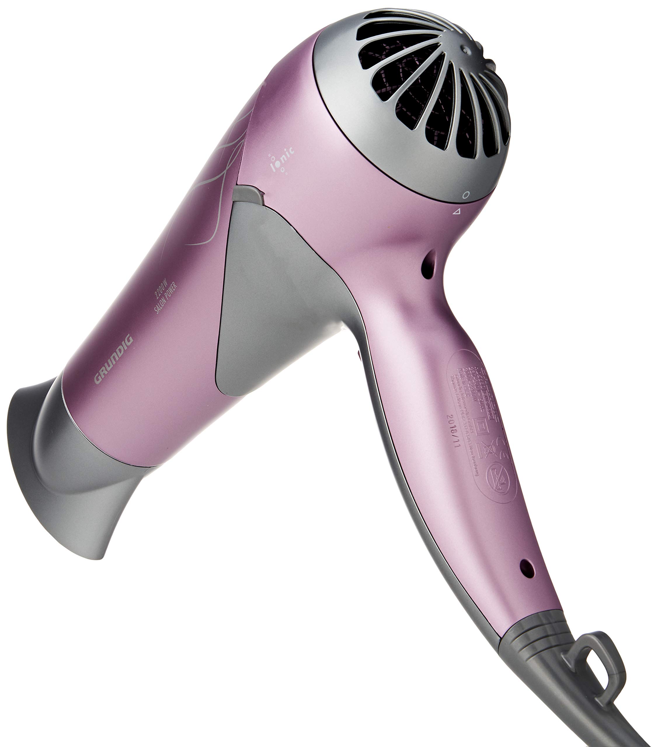 Сешоар Grundig HD 5680, 2200 W, Розов