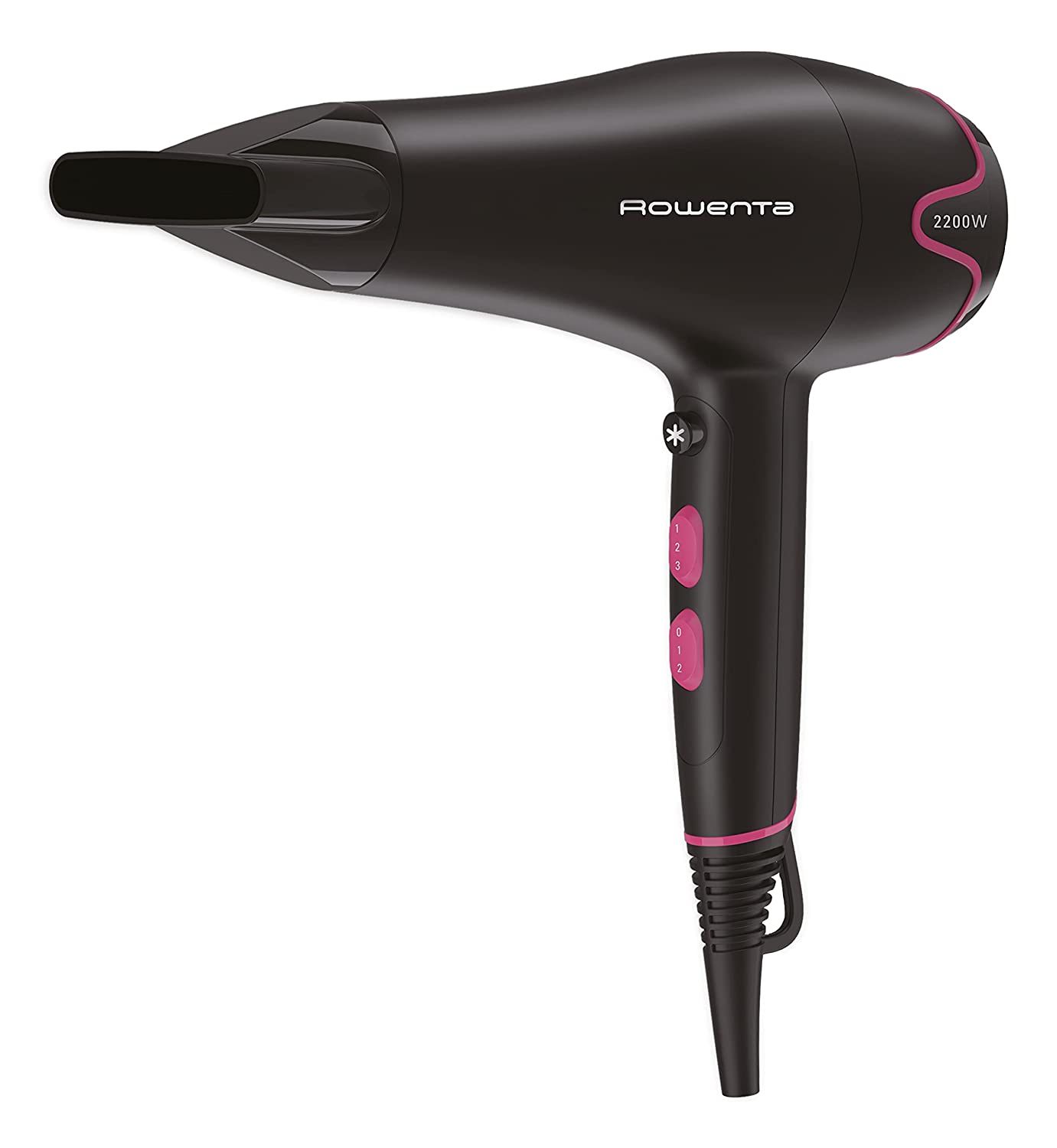 Сешоар Rowenta CV5713, 2200 W, Черен