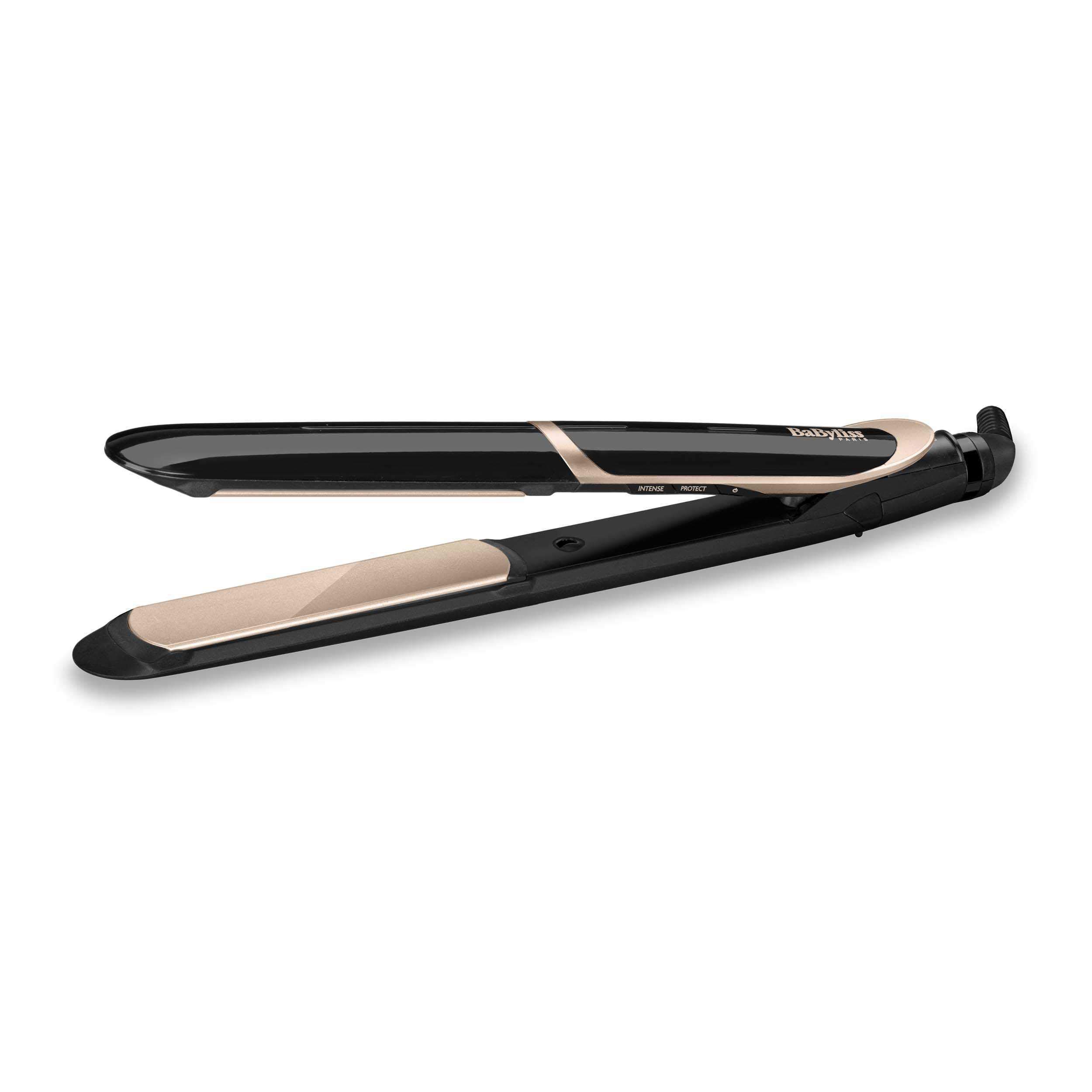 Преса за коса BaByliss ST393E, Черна/Златиста