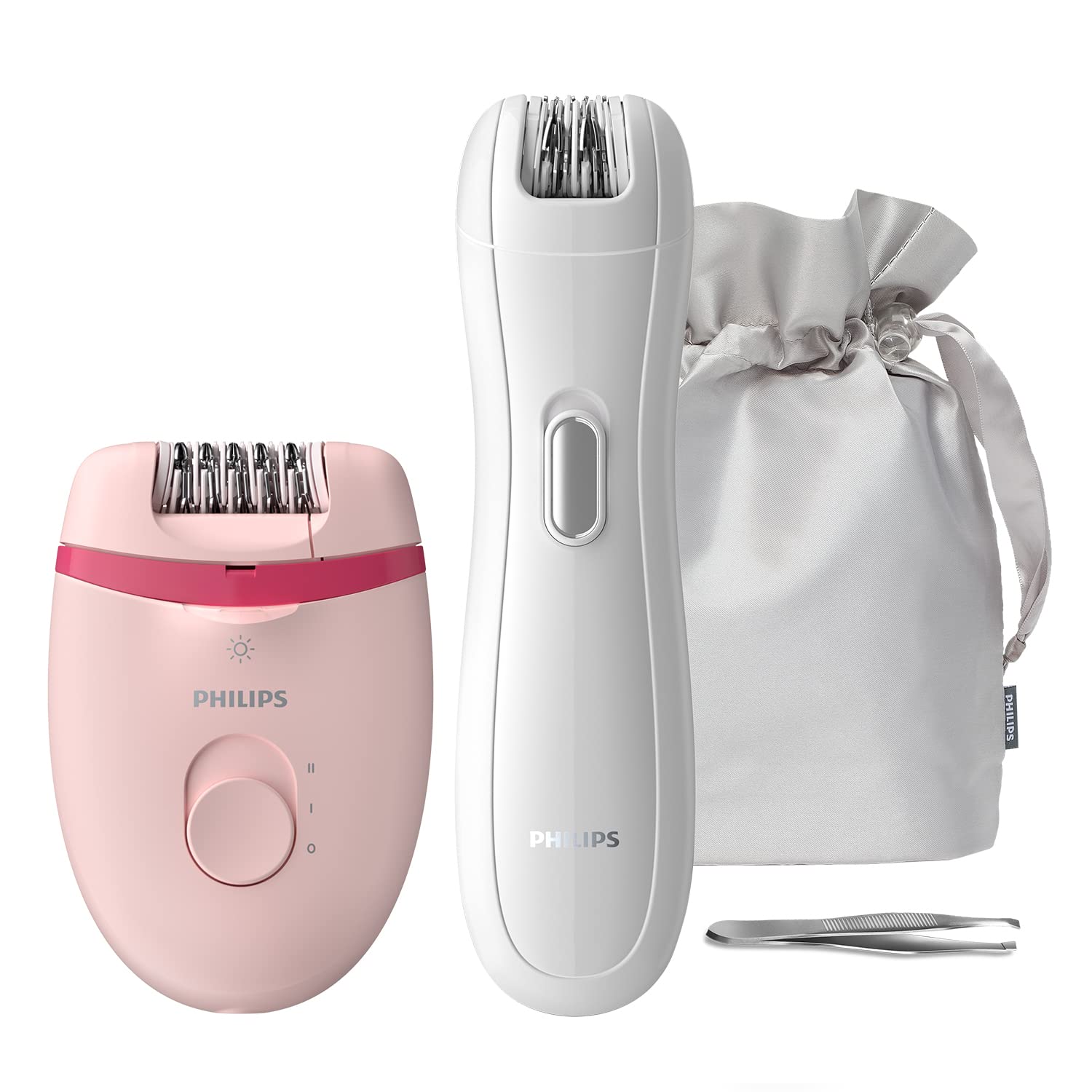 Епилатор Philips BRP531/00, Розов/Бял