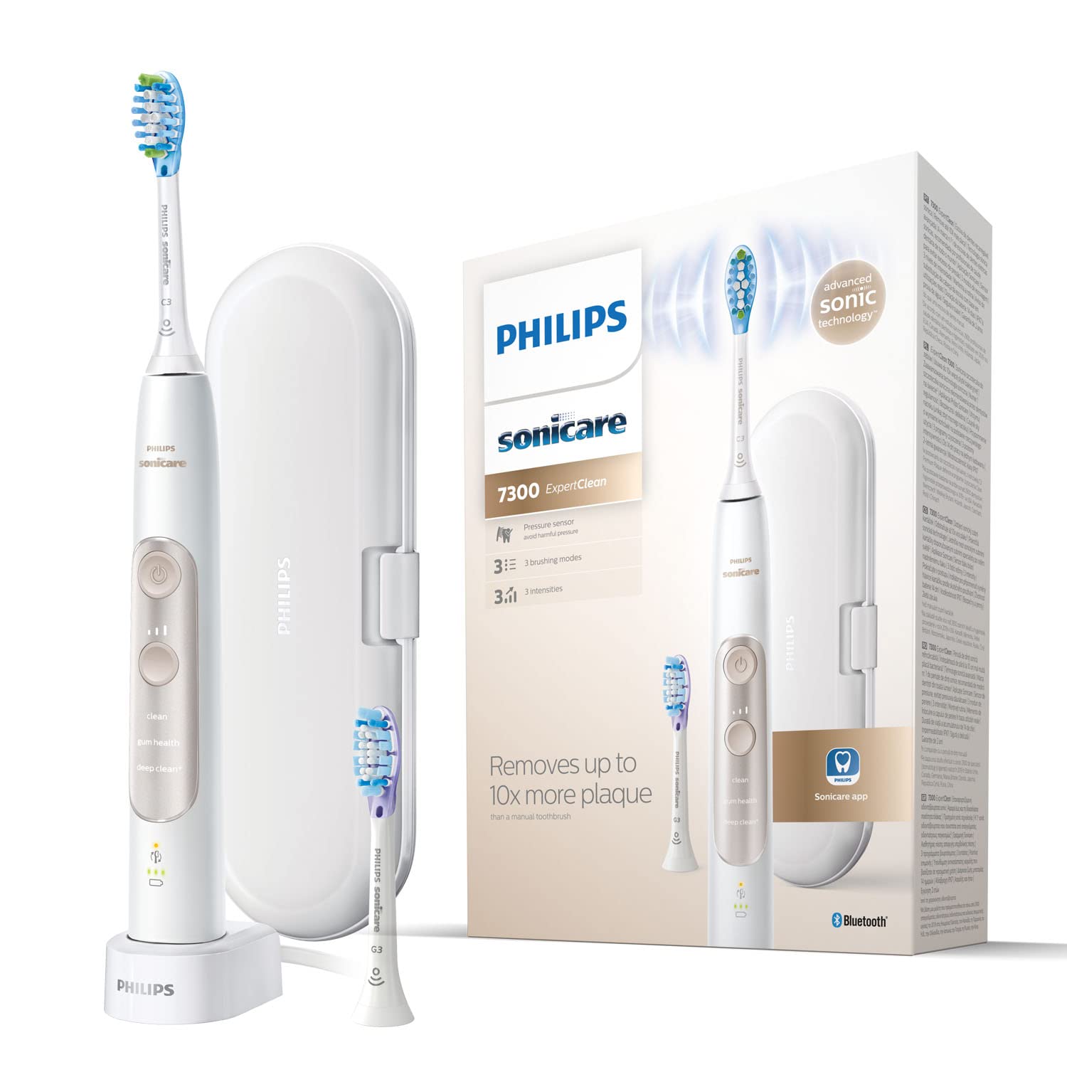 Електрическа четка за зъби Philips HX9601/03, Бяла