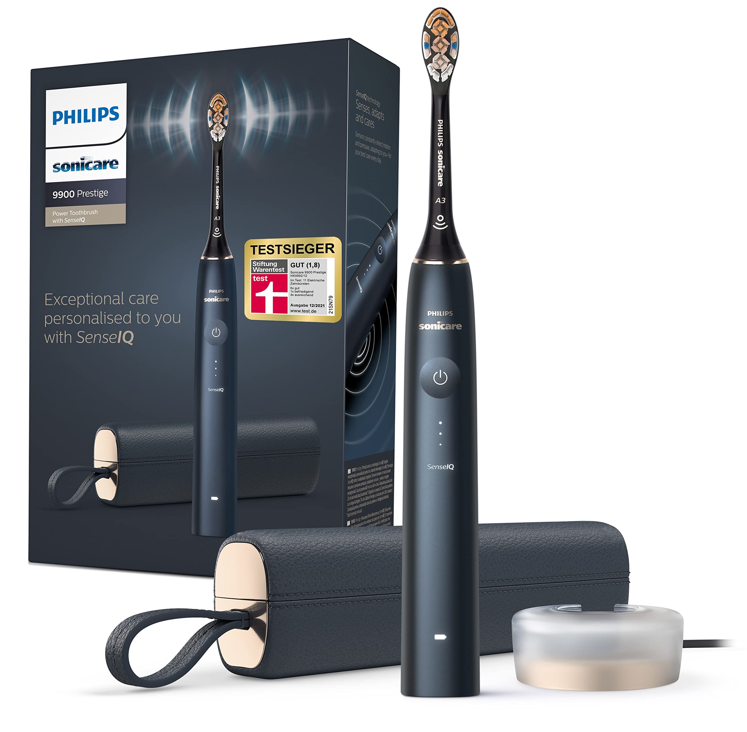 Електрическа четка за зъби Philips HX9992/12, Синя