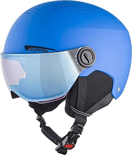 Каска за ски Alpina Zupo Visor Q- Lite, 51 - 55 см, Синя