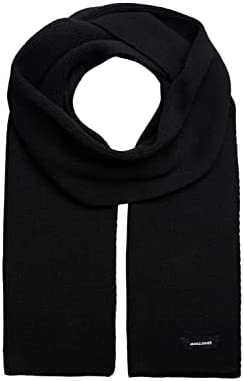 Зимен шал Jack&Jones, Черен