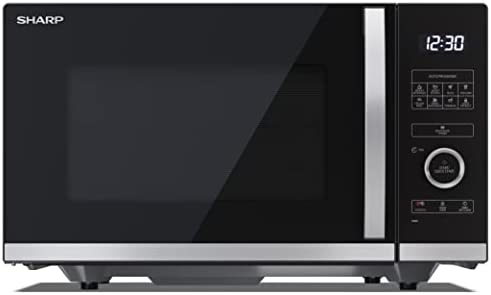 Микровълнова фурна Sharp YC-QS254AE-B, 900 W, 25 литра, Черна