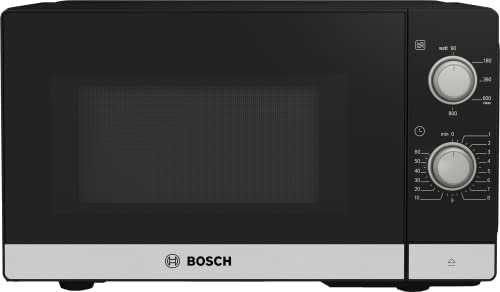 Микровълнова фурна Bosch FFL020MS2, 800 W, 20 литра, Черна