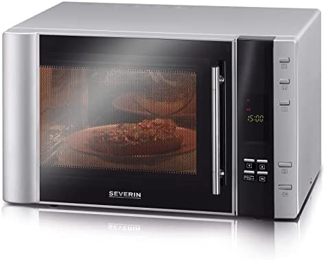 Микровълнова фурна Severin MW 7775, 900 W, 30 литра, Сребриста