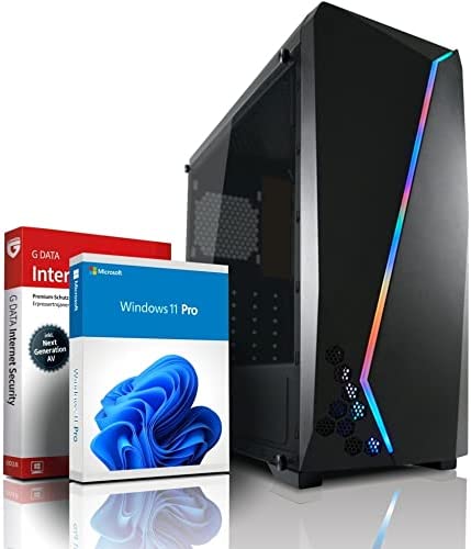 Геймърски компютър, AMD Ryzen 7 4700G 3.6 от GHz до 4.4 GHz, AMD Radeon Vega 8, 256GB SSD + 750GB HDD, 32GB DDR4 RAM