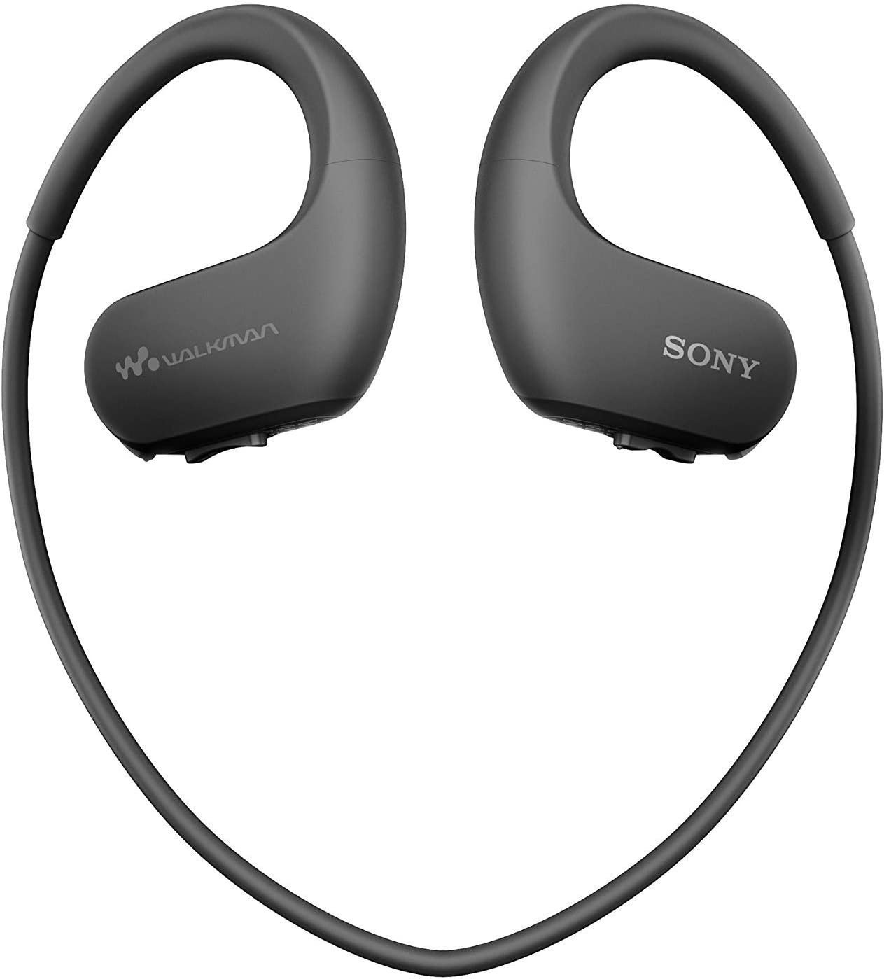 Безжични слушалки Sony NW-WS413, Bluetooth, Водоустойчиви, Прахоустойчиви, Черни