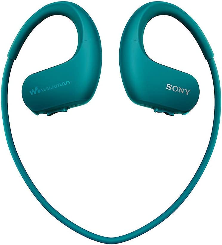 Слушалки Sony NW-WS413, Bluetooth, Водоустойчиви, Прахоустойчиви, Сини