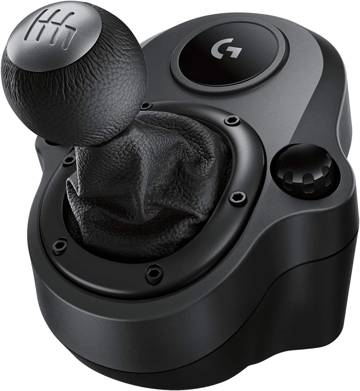 Геймърски скоростен лост Logitech Driving Force, 6 предавки, PC, PS3, PS4, Съвместим с волани G29, G920, G923, Черен