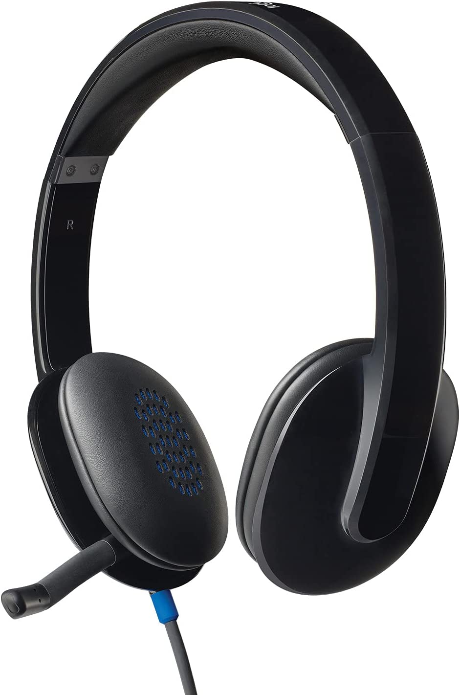 Слушалки Logitech H540, Шумопотискащ микрофон, Черни