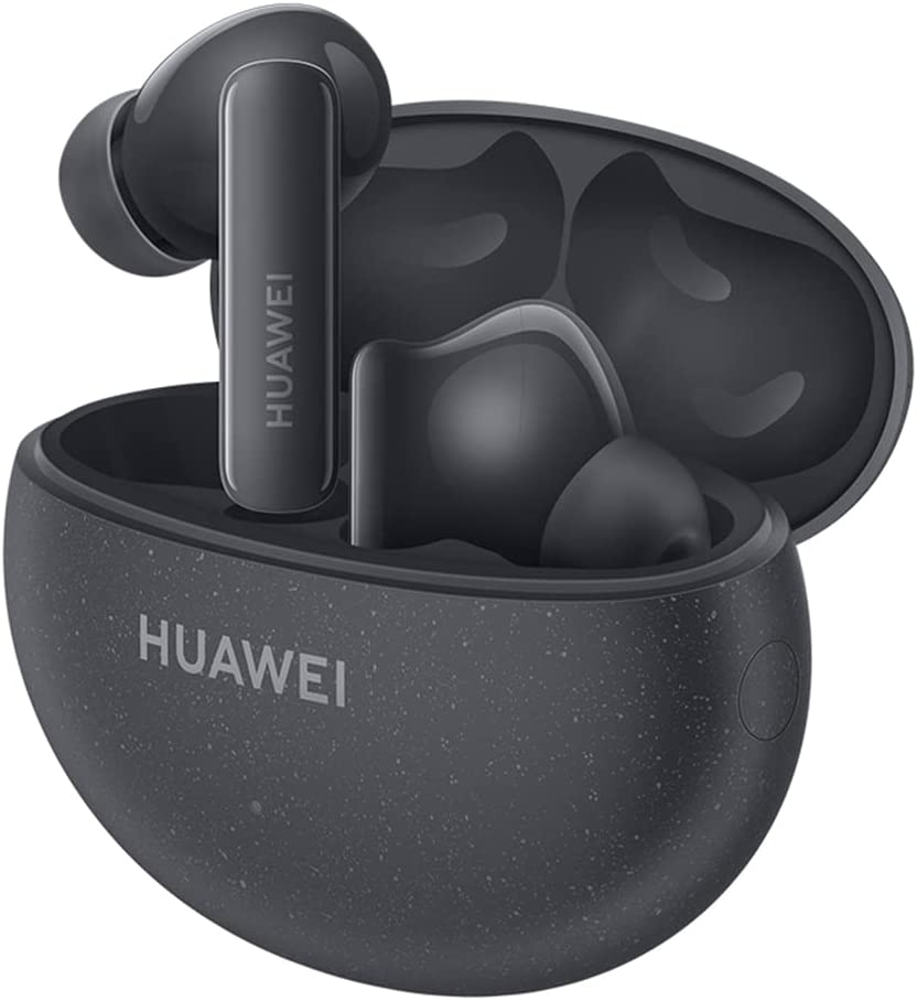 Безжични слушалки Huawei FreeBuds 5i, Bluetooth, IP54 защита от вода и прах, 28 часа живот на батерията, Черни