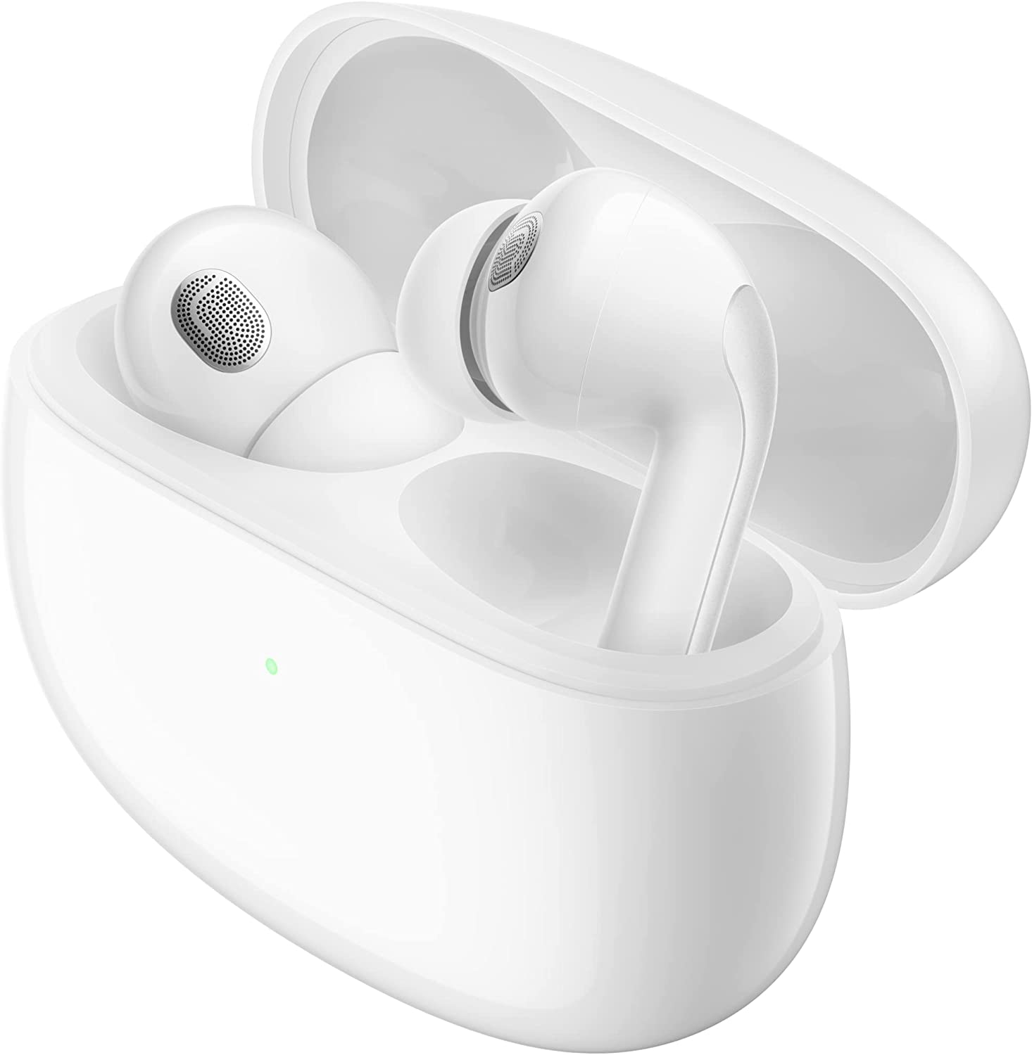 Безжични слушалки Xiaomi Buds 3T Pro, Активно шумопотискане, IP55 защита, Bluetooth, Бели