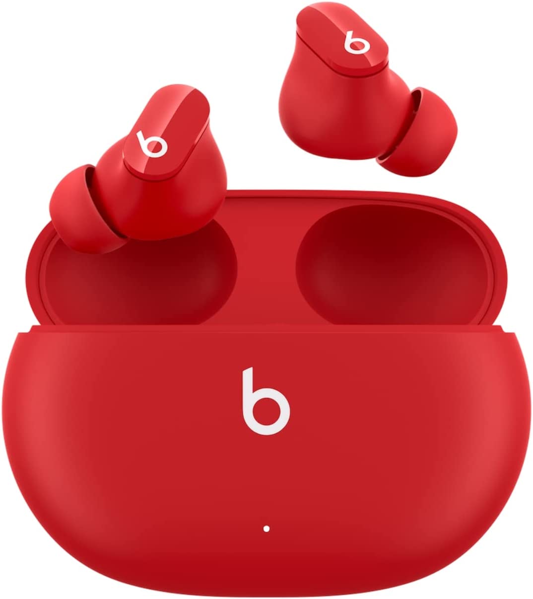 Безжични слушалки Beats Studio Buds, Шумопотискане, IPX4 защита, Вграден микрофон, Bluetooth, Червени