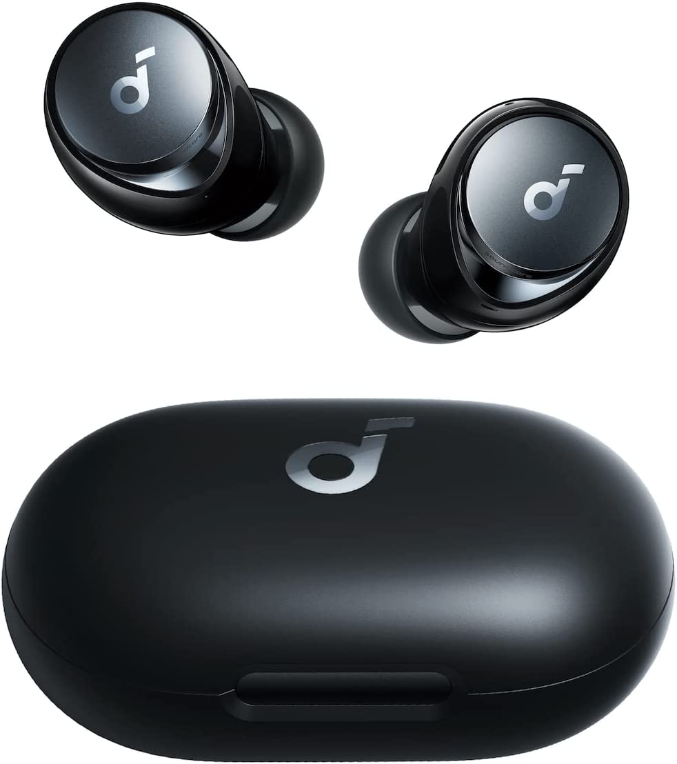 Безжични слушалки Soundcore от Anker Space A40, Шумопотискане, до 50 часа възпроизвеждане, Bluetooth, Черни