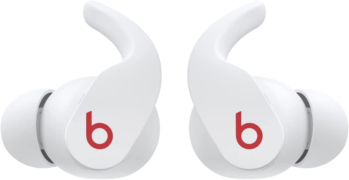Безжични слушалки Beats Fit Pro, Активно шумопотискане, Вграден микрофон, IPX4 защита, Бели
