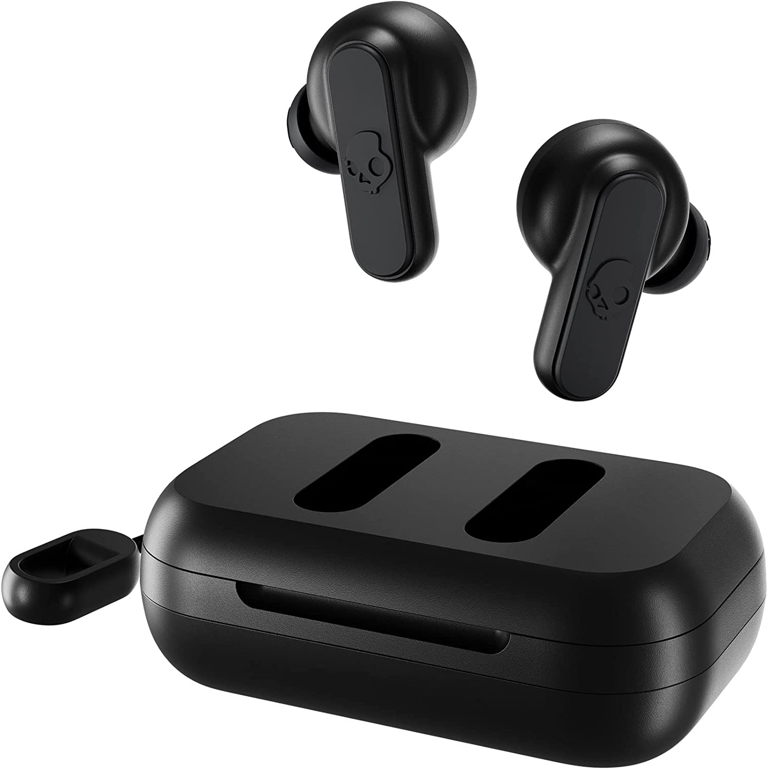 Безжични слушалки Skullcandy Dime 2, IPX4 защита, Вграден микрофон, Bluetooth, Черни