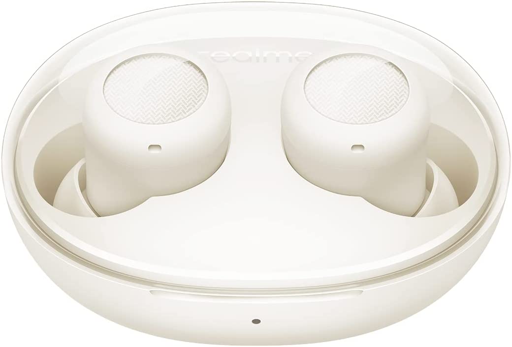 Безжични слушалки Realme Buds Q2s, Активно шумопотискане, IPX4 защита, Bluetooth, Бели