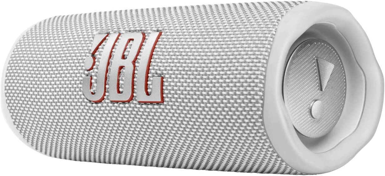 Преносима колонка JBL Flip 6, IP67 защита от вода и прах, До 12 часа възпроизвеждане, Bluetooth, Бяла