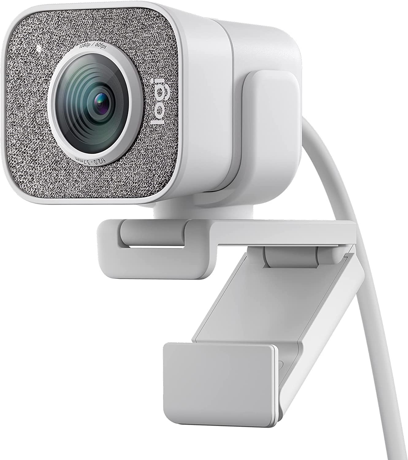 Уеб камера Logitech StreamCam, Full HD 1080p, 60 fps, USB-C, Бяла