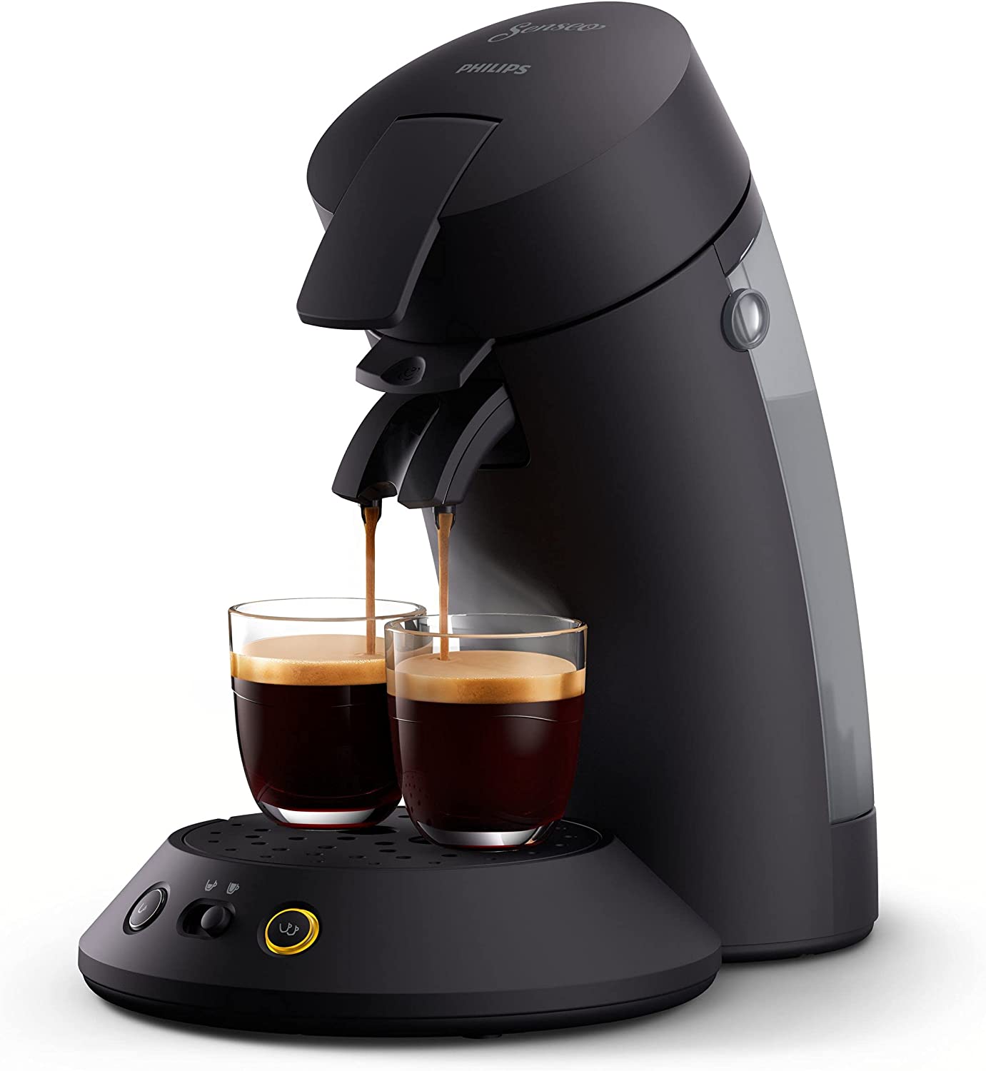 Кафемашина Philips CSA210/60, 0.7 литра, Капсули, 2 чаши, Черна