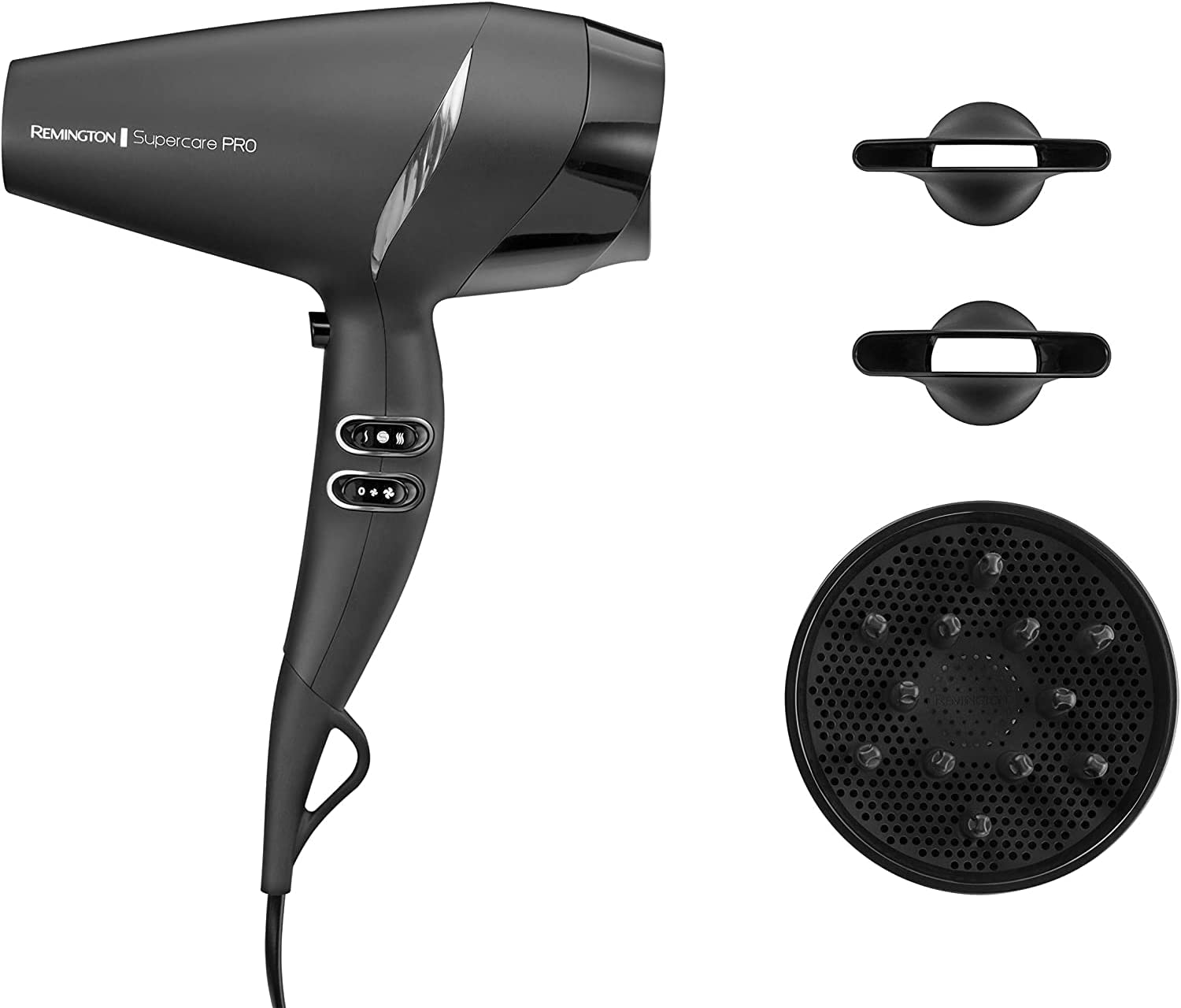 Сешоар Remington Ion SupercarePro AC7250, 2200 W, Черен