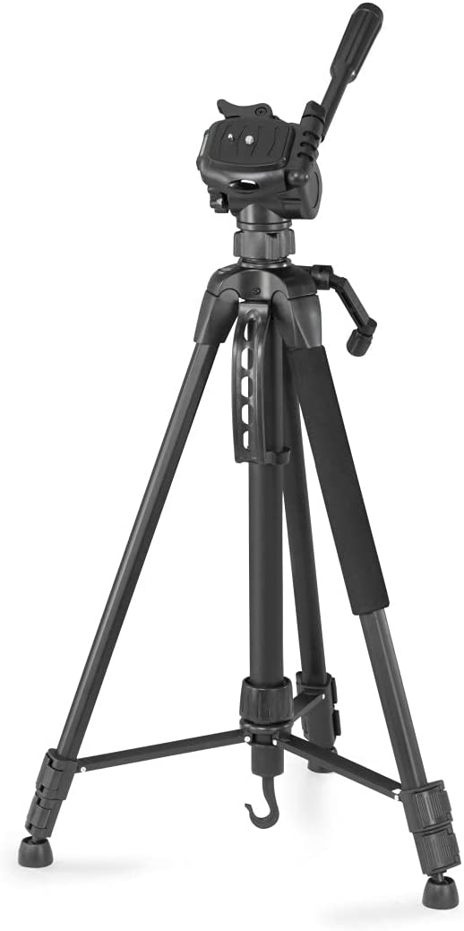 Трипод Hama Action 153 3D, Регулируема височина 60 - 153 см, До 3 кг натоварване, Черен