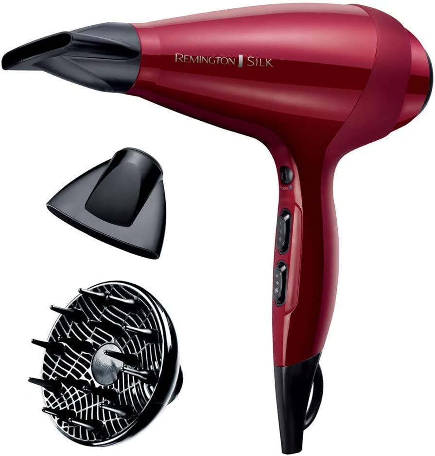 Сешоар Remington Silk AC9096, 2400 W, Червен