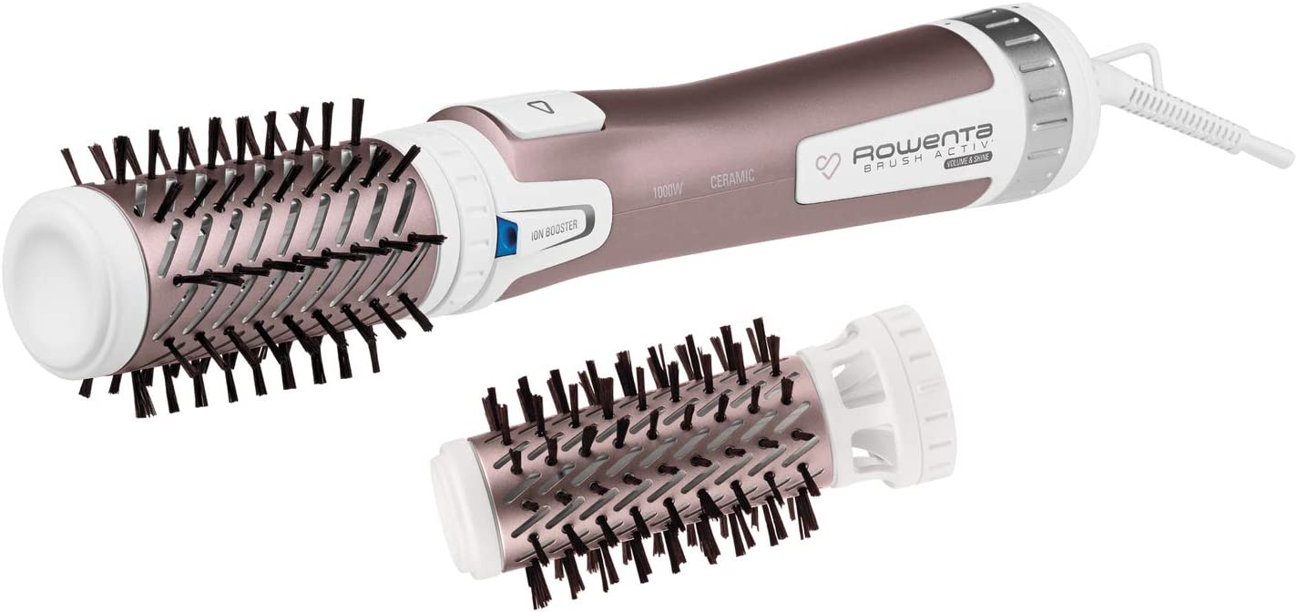 Електрическа четка за коса Rowenta CF9540F0, 1000W, Бяла