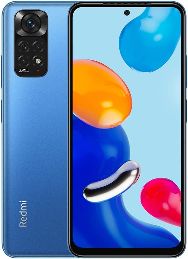 Смартфон Xiaomi Redmi Note 11, 4G, 6.43'', Dual Sim, AMOLED, 90Hz, 128GB, 4GB RAM, IP53 защита, Син