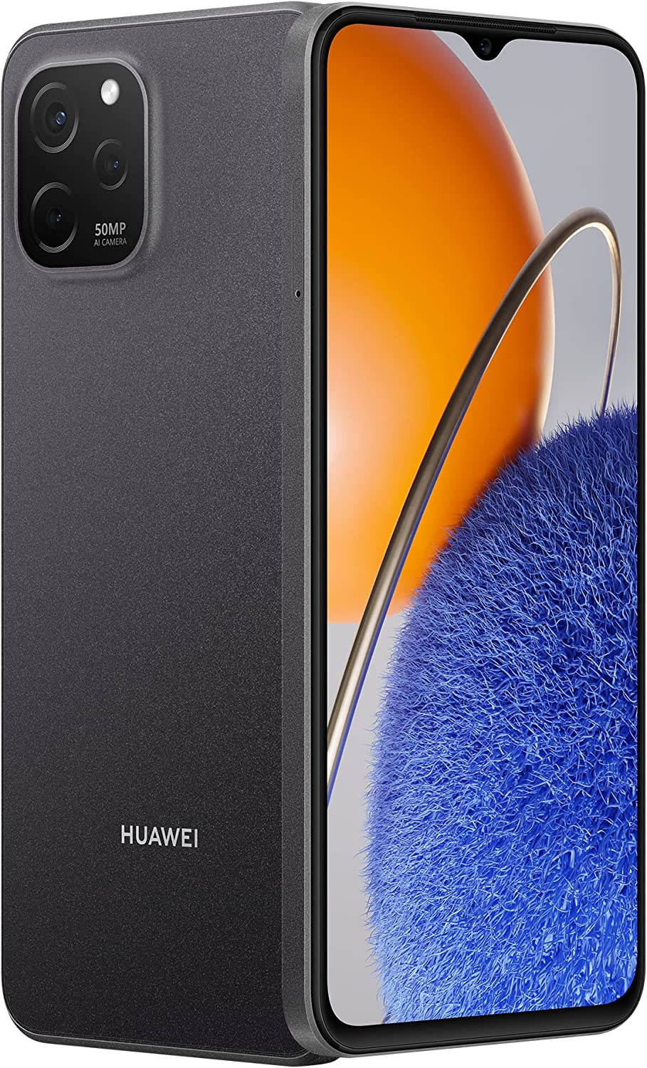 Смартфон Huawei Nova Y61, 4G, Dual Sim, 6.52'', IPS LCD, 60Hz, 64GB, 4GB, 5000mAh, Черен