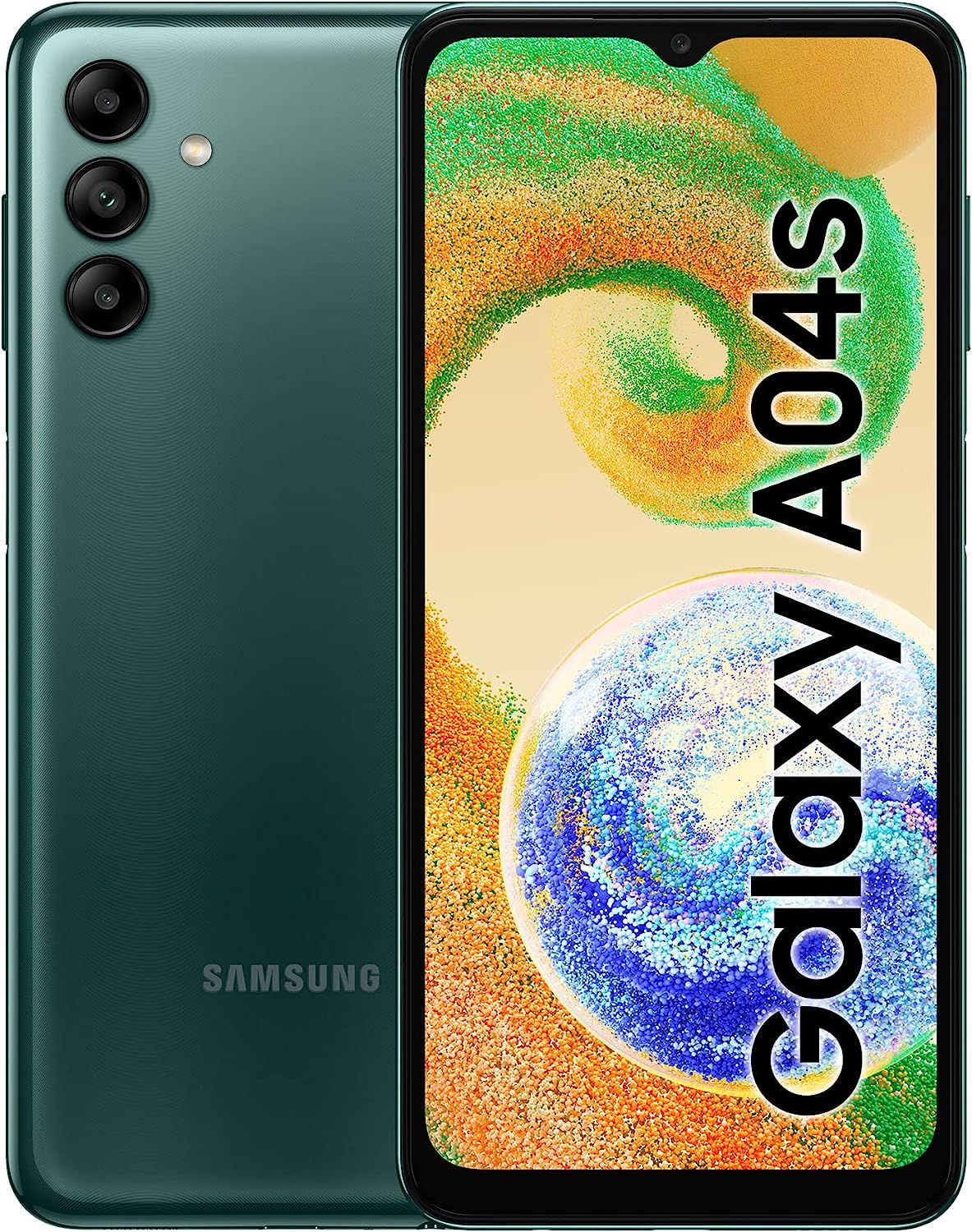 Смартфон Samsung Galaxy A04s, 4G, 6.5'', Dual Sim, PLS LCD, 32GB, 3GB RAM, Зелен