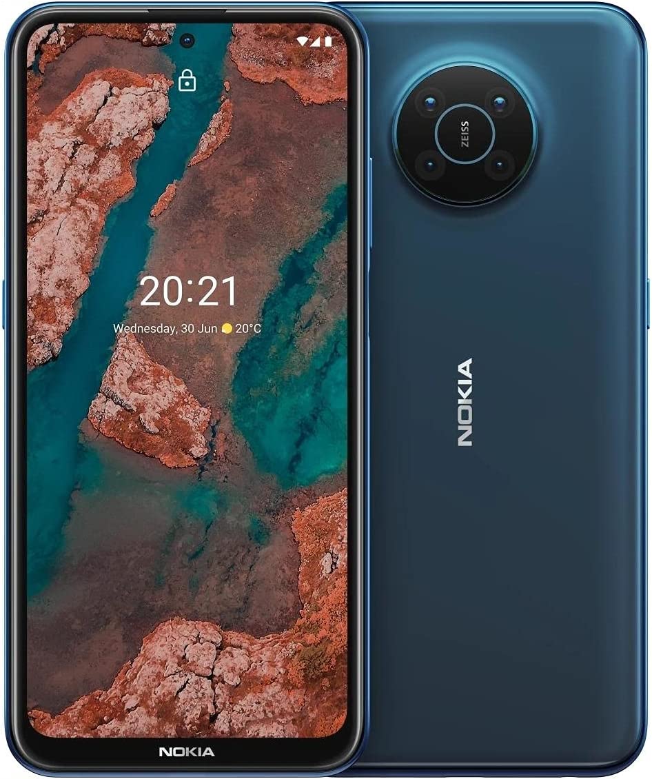Смартфон Nokia X20, 5G, Dual Sim, 6.67'', IPS LCD, 128GB, 8GB RAM, Син