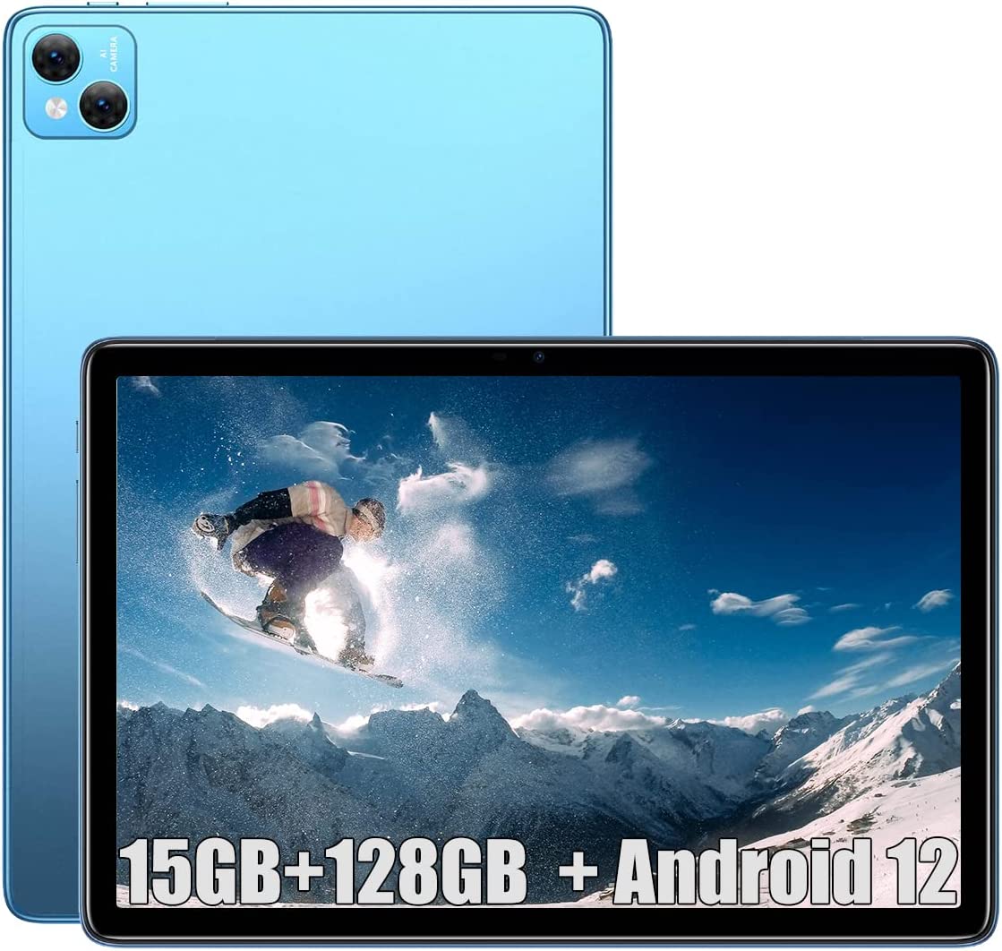 Таблет DOOGEE T10, Wi-Fi+4G, 10.1'', IPS LCD, 1200 x 1920px, 128GB, 8GB + 7GB LPDDR4 RAM, Син цвят