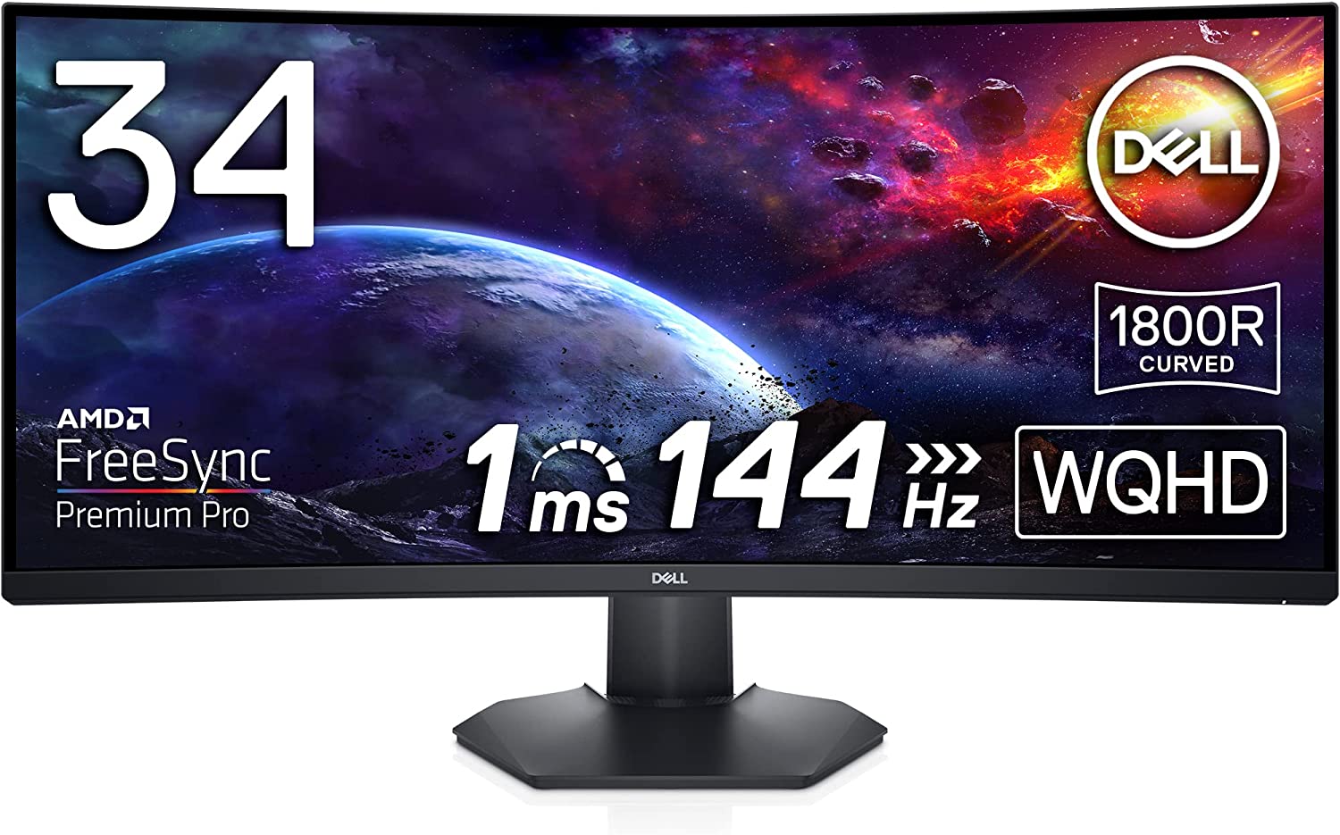Монитор Dell S3422DWG, 34