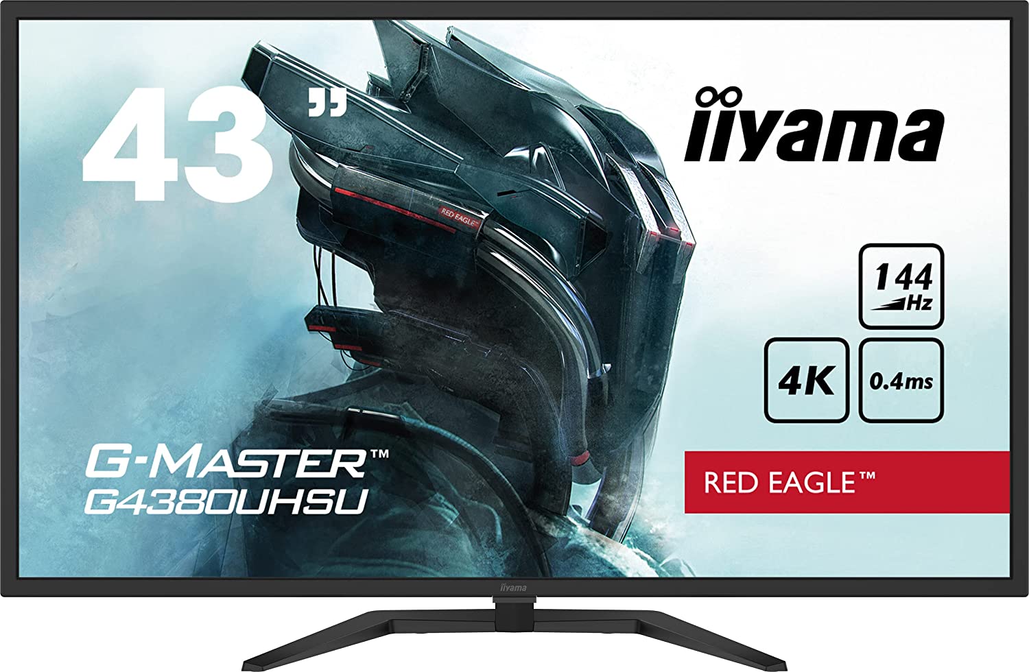 Геймърски монитор iiyama G-Master G4380UHSU-B1, 43
